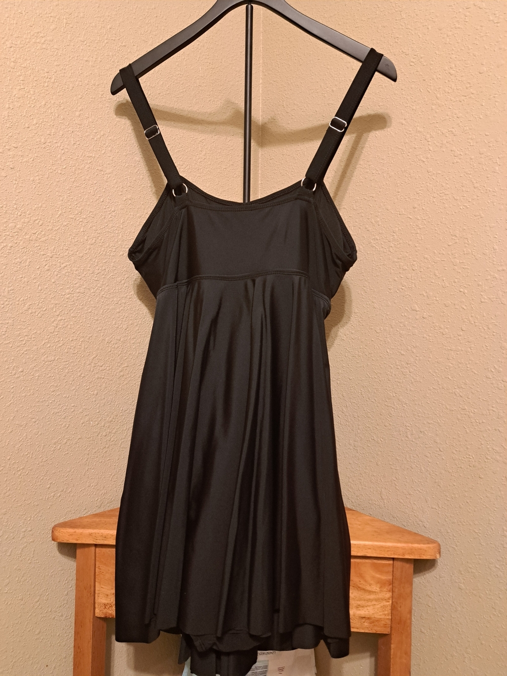 BloomChic Black Tie-Waist Swim Dress - Picture 2 of 4